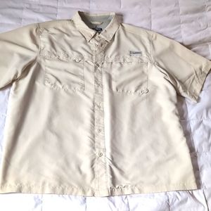 Outdoor button up men's shirt